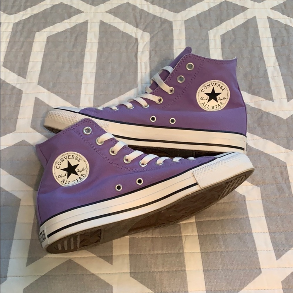 Purple Converse